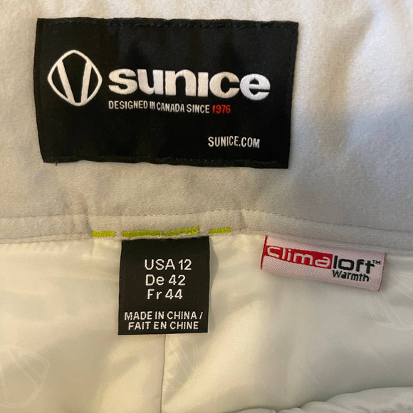 NWT SUNICE INSULATED ClimaLoft Women's Ski Waterproof Pants Sz 12 - Picture 4 of 12